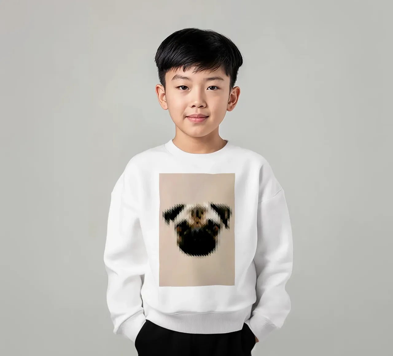 Mops felpa bambino da Nur Mut