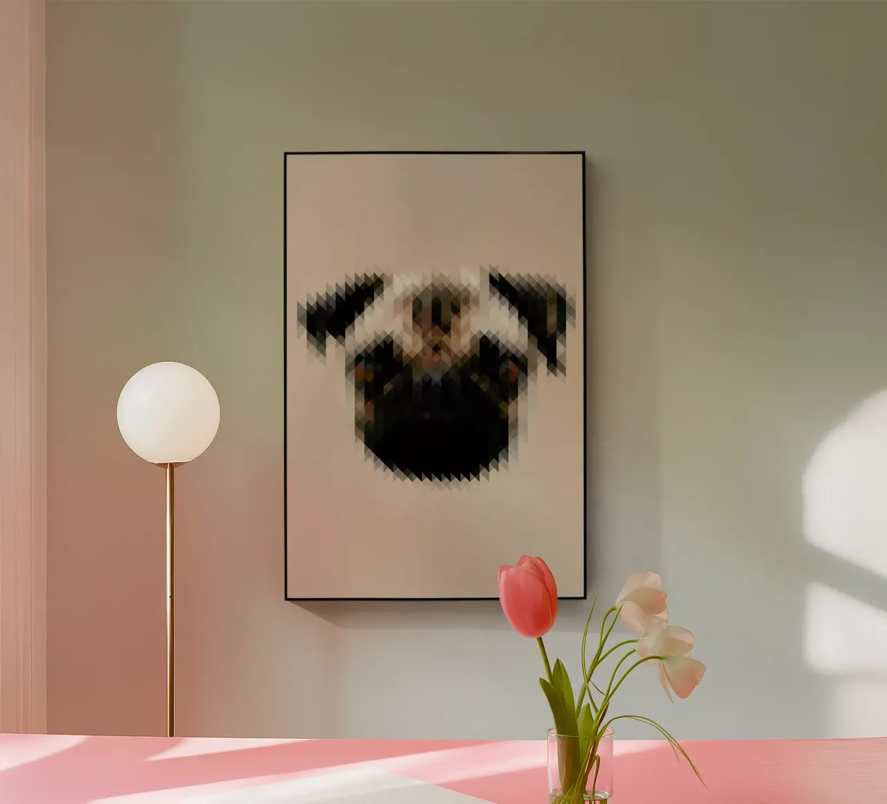 Mops plexiglass da Nur Mut