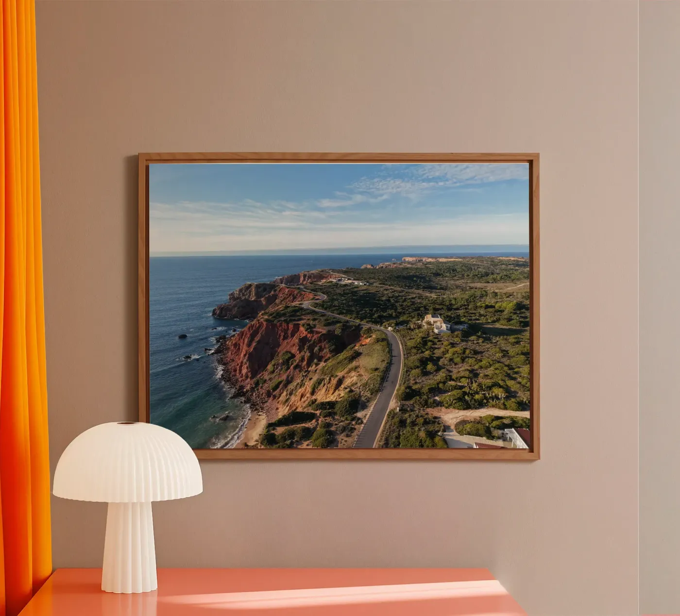 Ocean road alluminio dibond da Moias Design