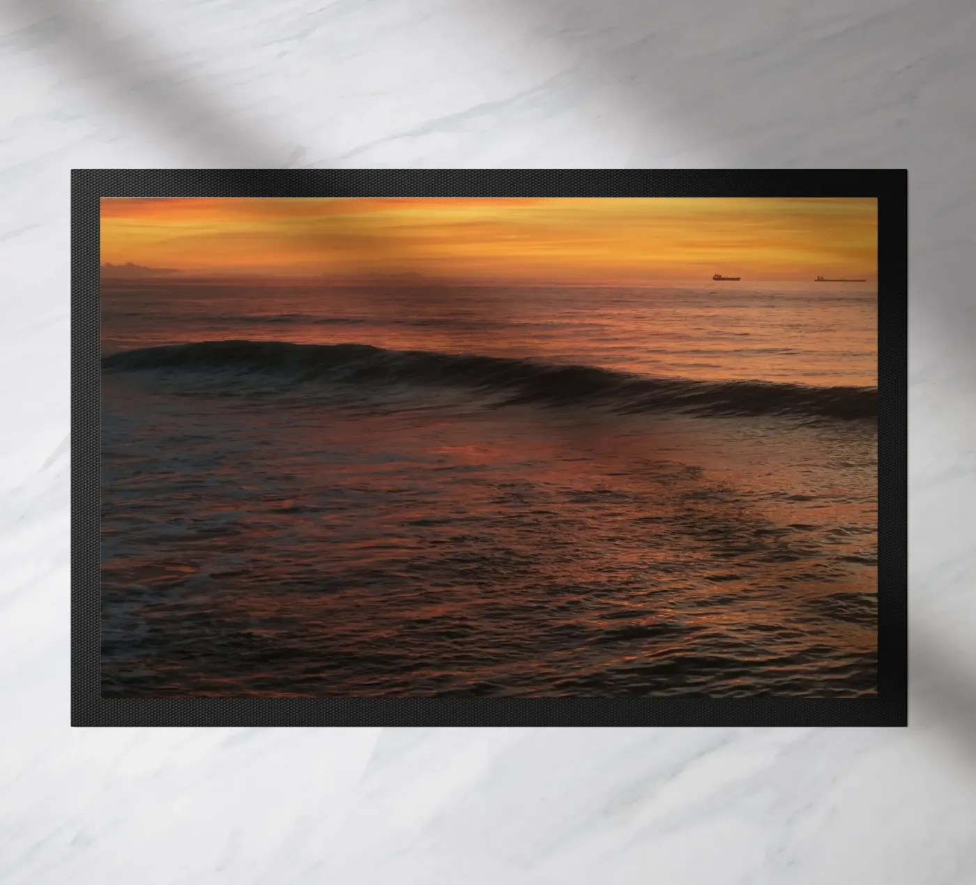 Sunset wave paillasson de Moias Design