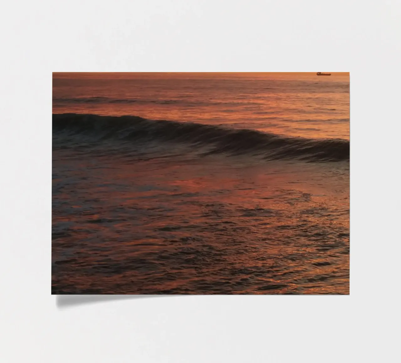 Sunset wave sticker sheet by Moias Design