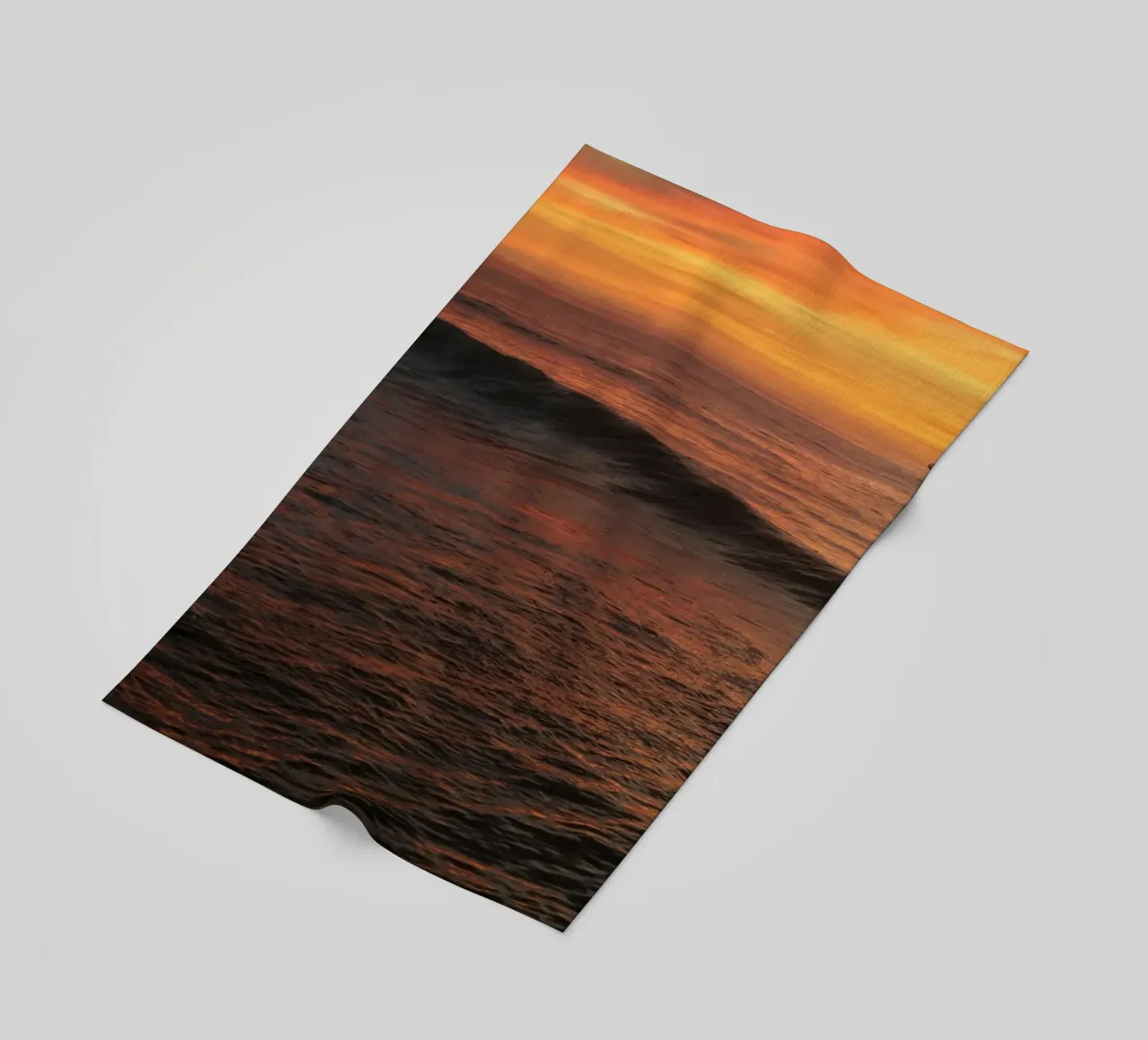 Sunset wave telo mare da Moias Design