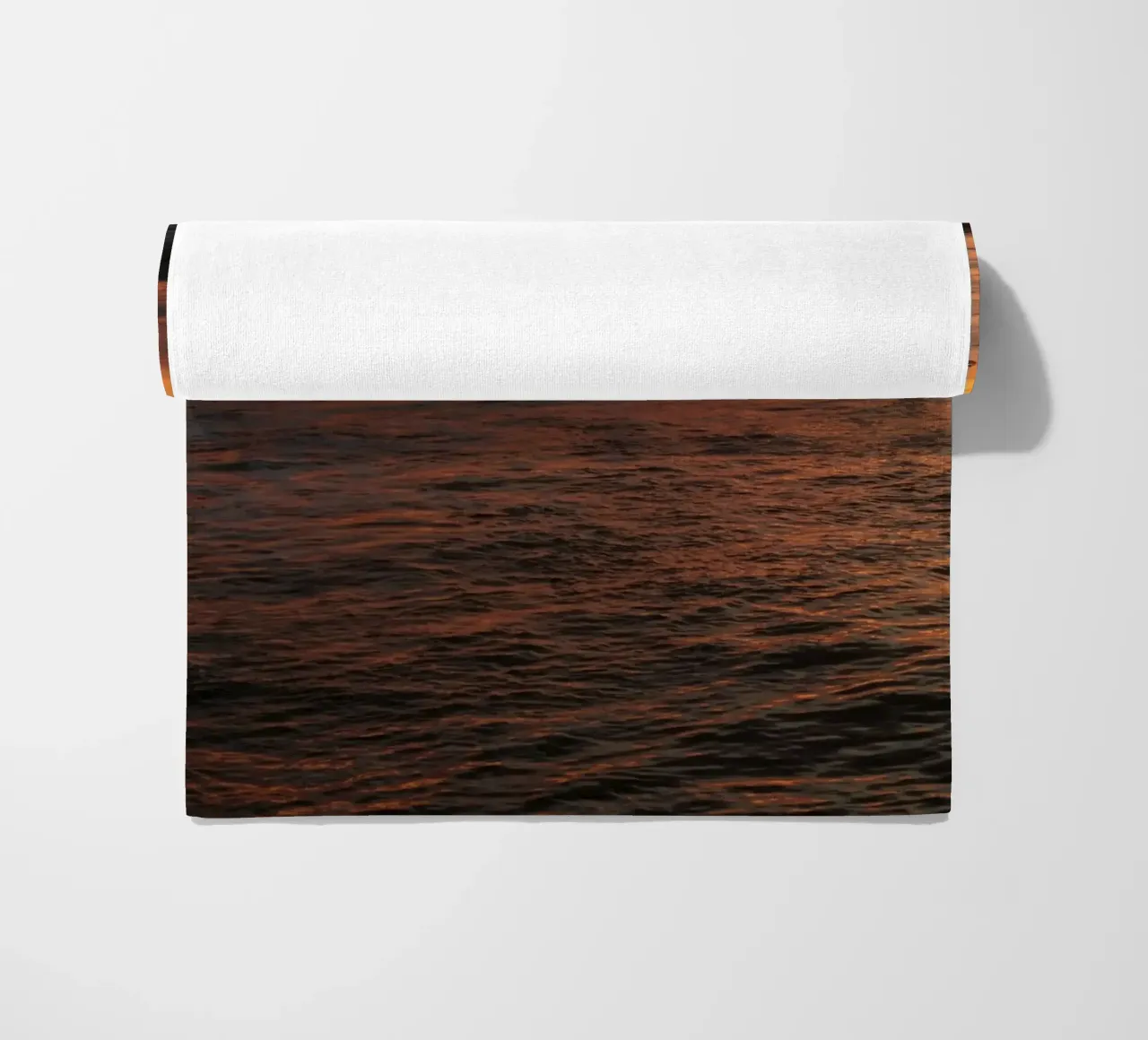 Sunset wave strandhanddoek van Moias Design