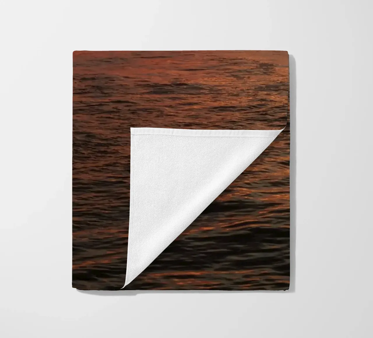 Sunset wave strandhanddoek van Moias Design