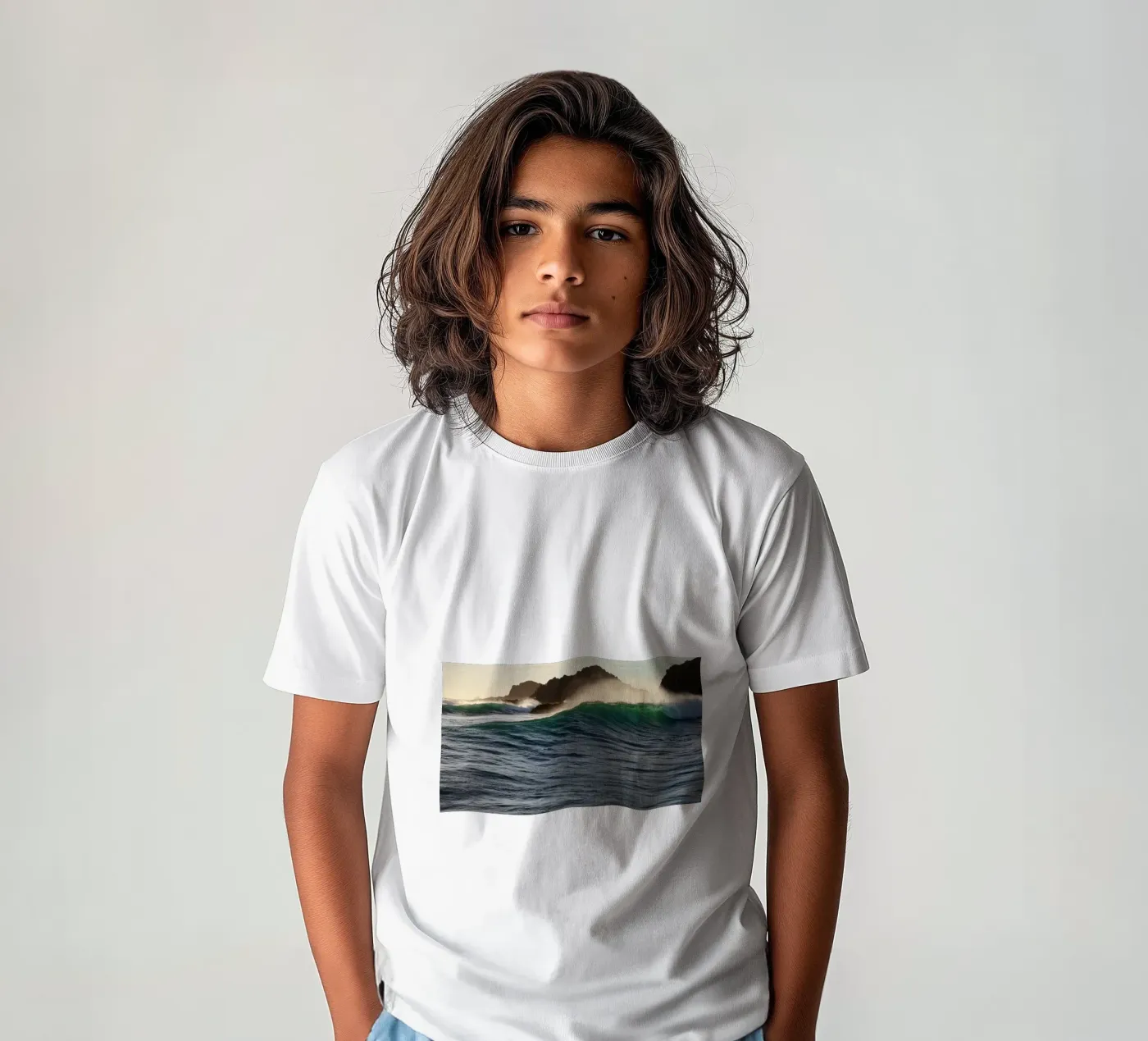 Wave spray t-shirt bambini da Moias Design