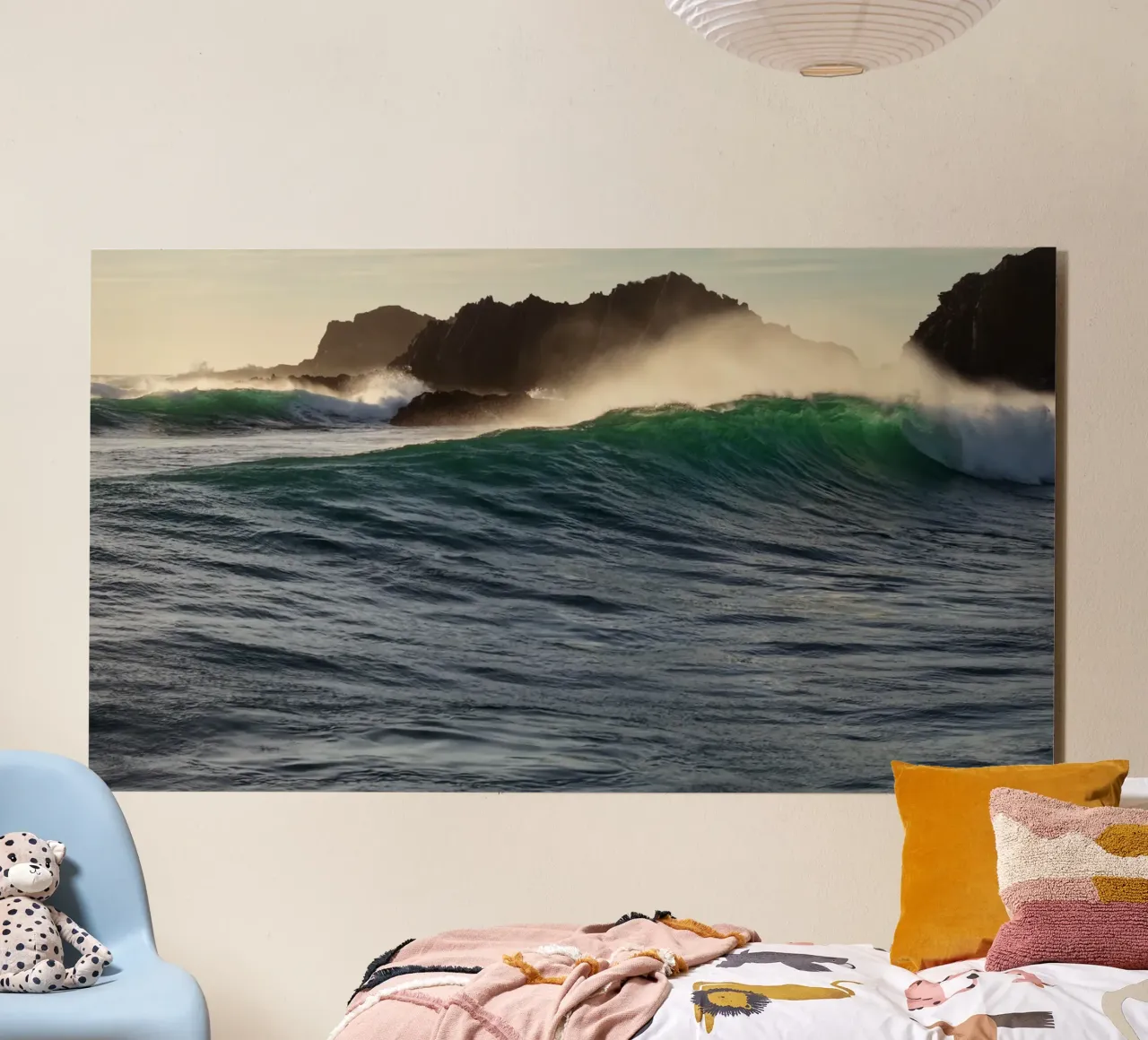 Wave spray pannello forex da Moias Design