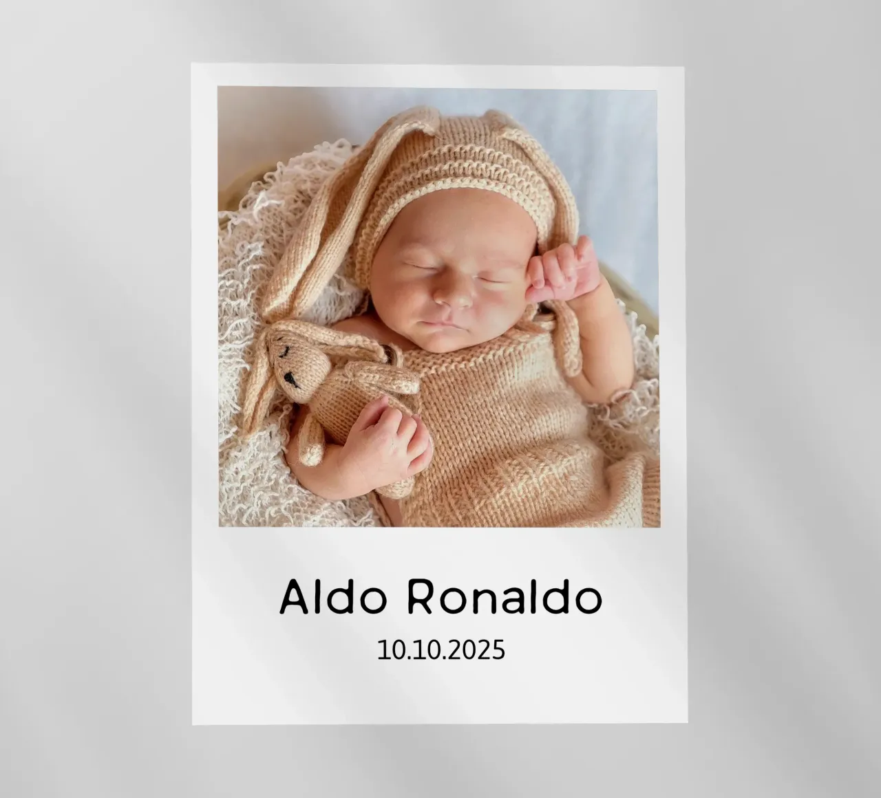 La vostra immagine con un testo a scelta, formato verticale, immagine quadrata pellicola backlit da rb-Fotografie