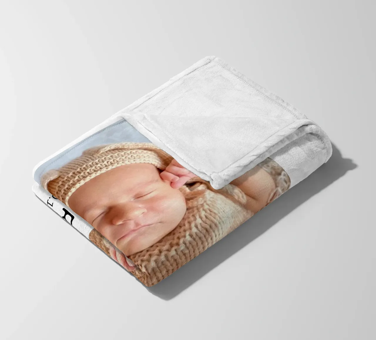 La vostra immagine con un testo a scelta, formato verticale, immagine quadrata coperta in pile da rb-Fotografie