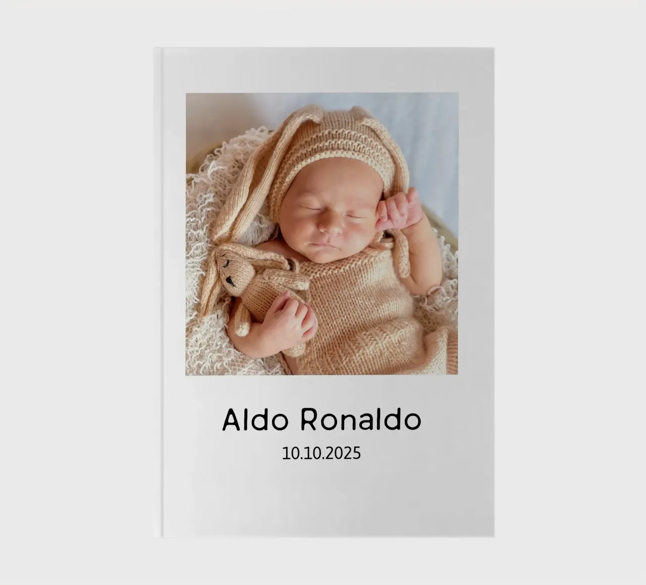 La vostra immagine con un testo a scelta, formato verticale, immagine quadrata diario da rb-Fotografie