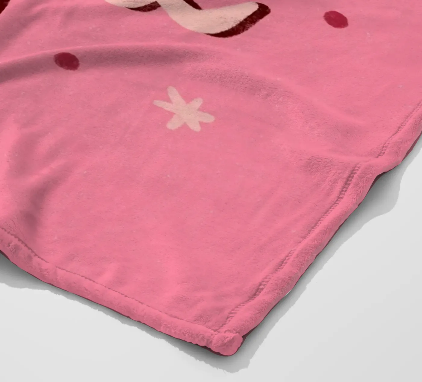 Merry and bright fleece blanket by Wackapacka Holiday Shop