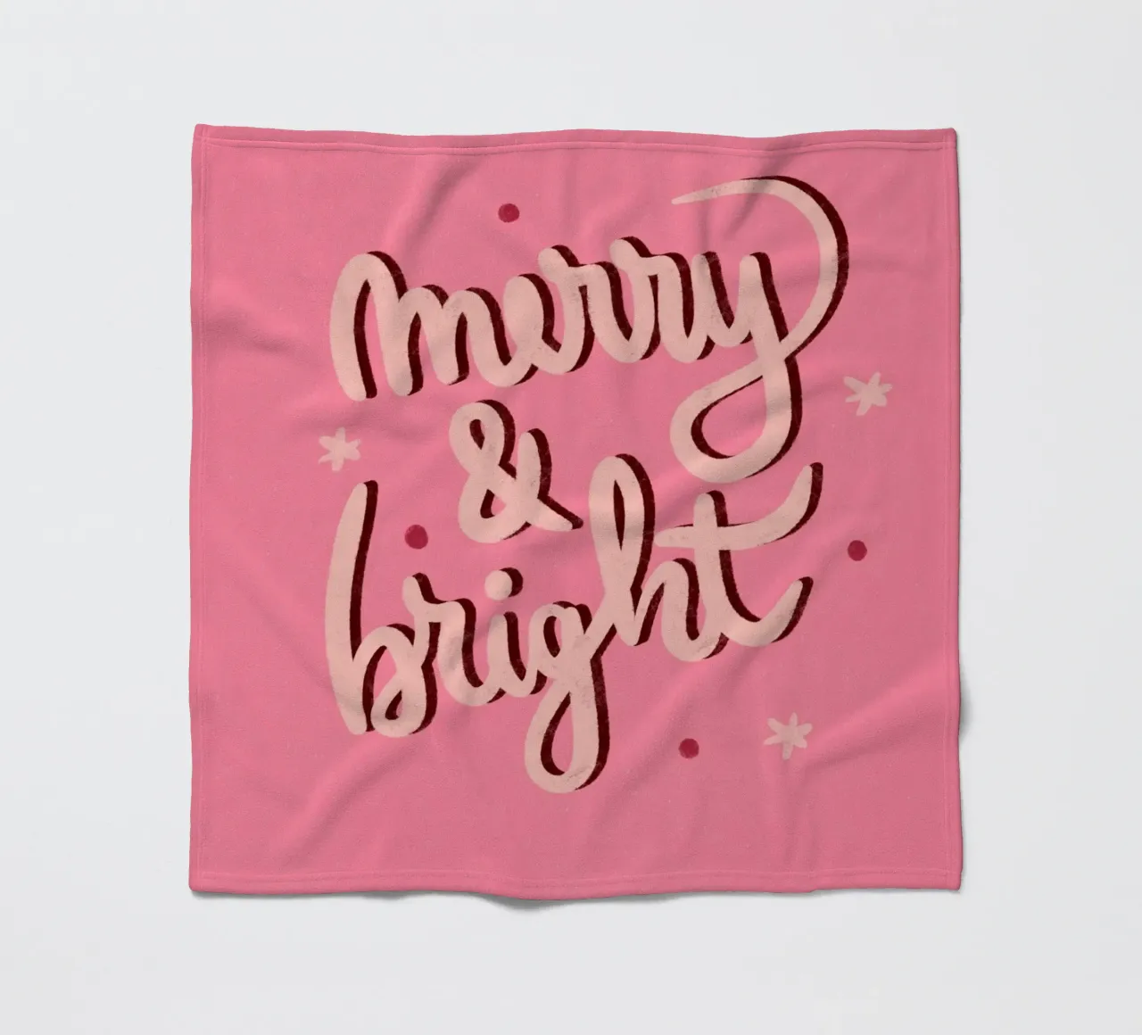 Allegro e luminoso coperta in pile da Wackapacka Holiday Shop