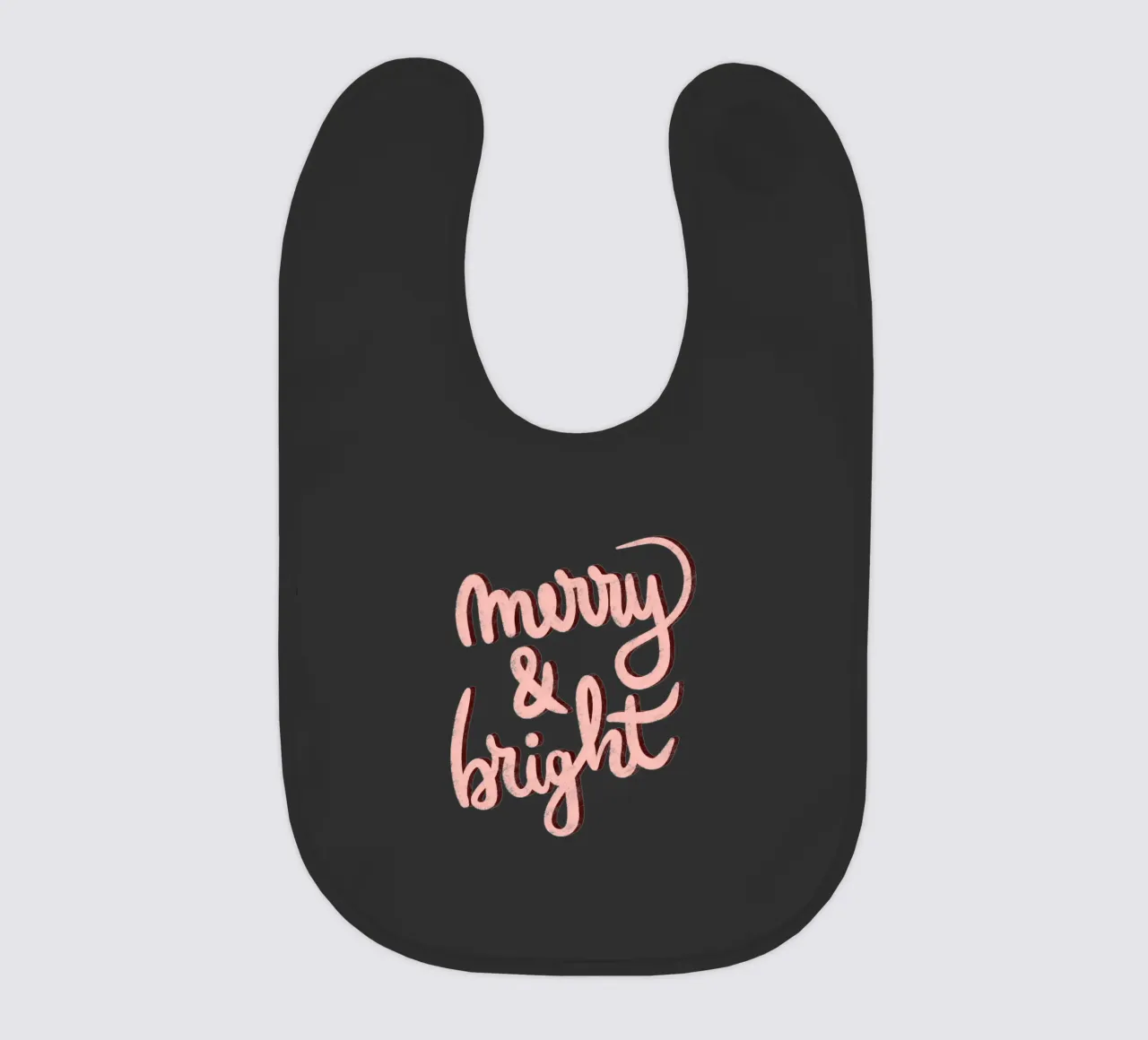 Merry and bright Babylätzchen von Wackapacka Holiday Shop