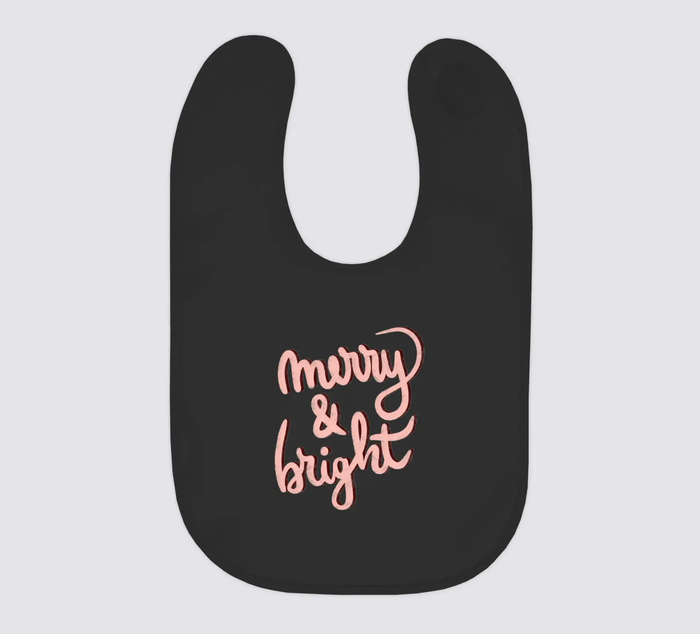 Merry and bright Babylätzchen von Wackapacka Holiday Shop