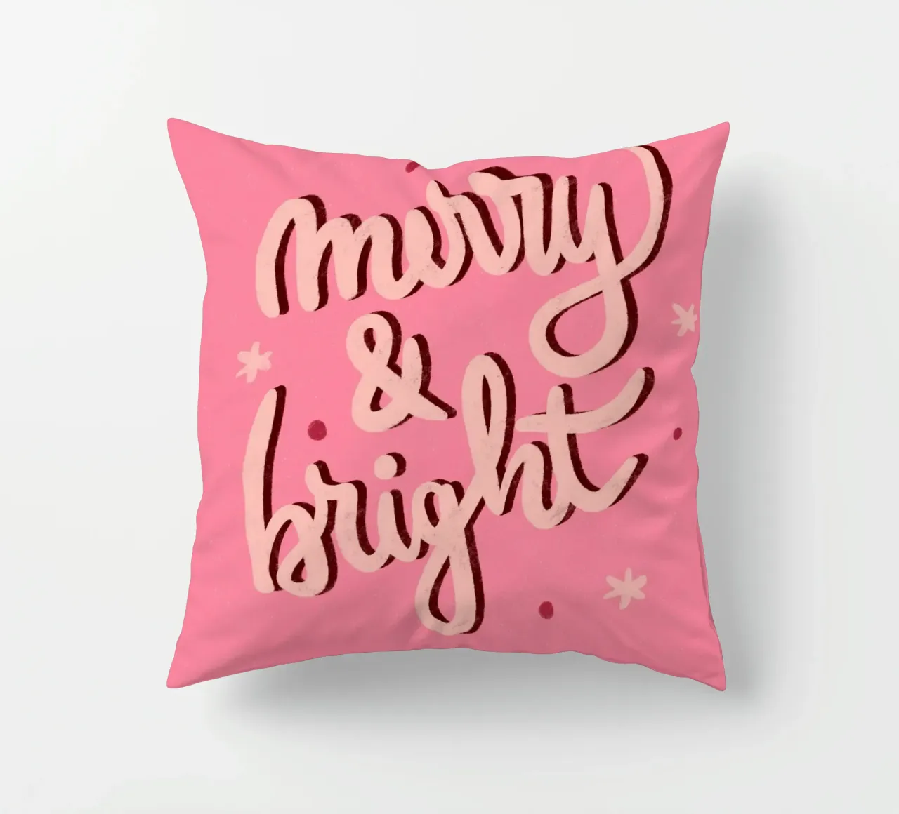 Allegro e luminoso cuscino da Wackapacka Holiday Shop