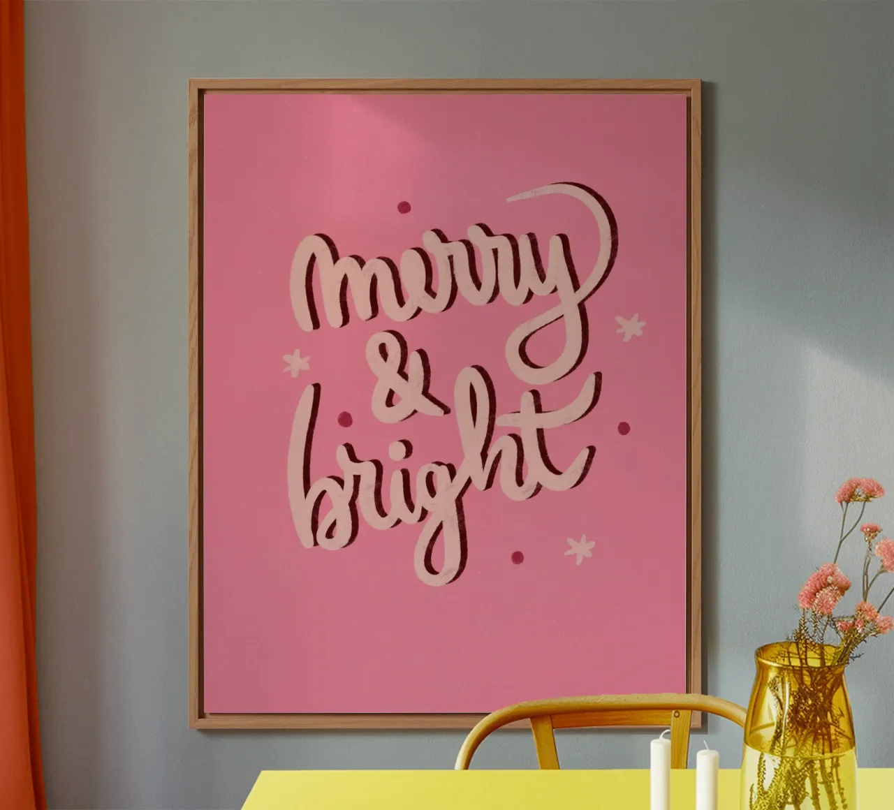 Allegro e luminoso alluminio dibond da Wackapacka Holiday Shop