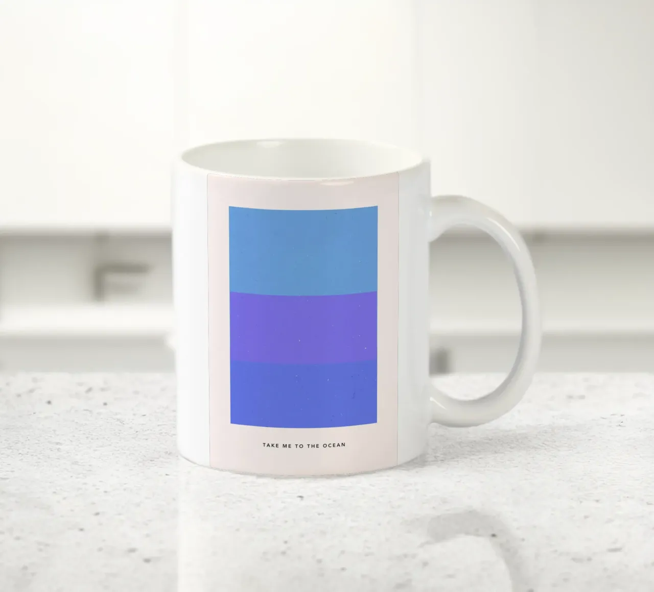 Take me to the Ocean tazza in ceramica da Tabea Jule