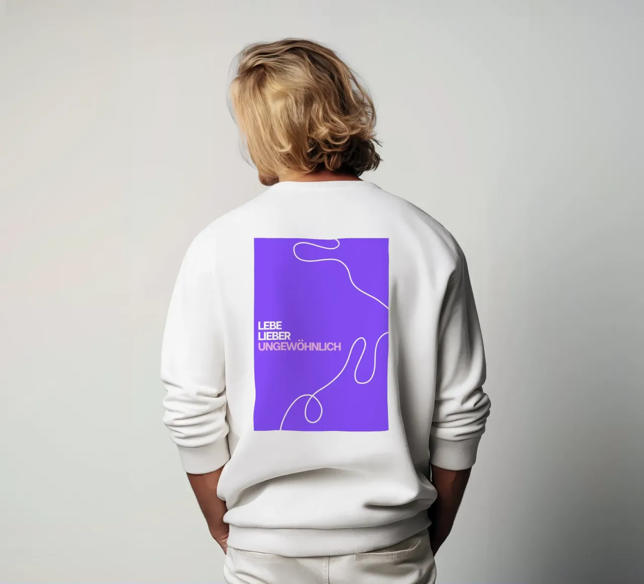 Lebe lieber ungewöhnlich felpa da Tabea Jule