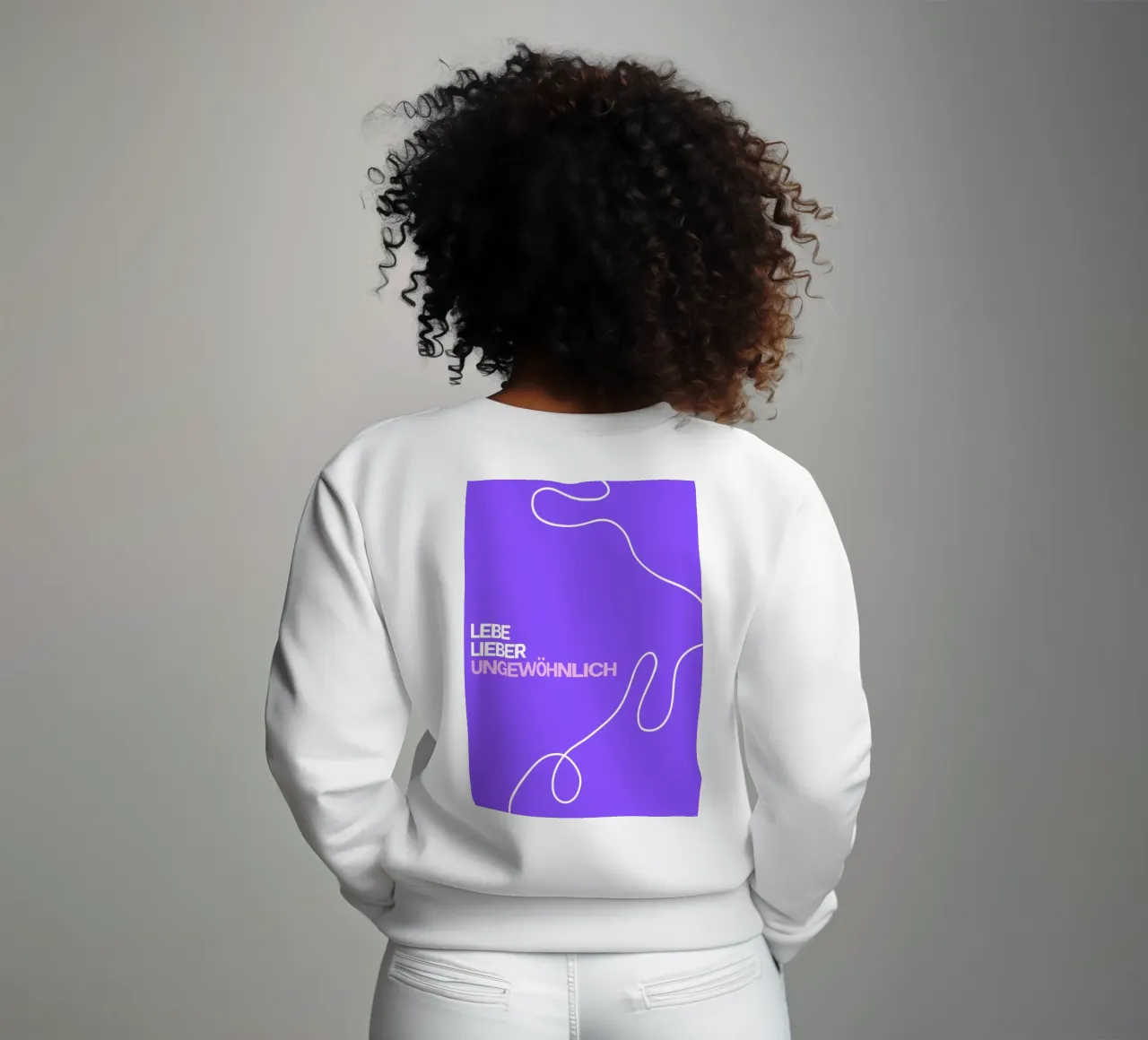 Lebe lieber ungewöhnlich felpa da Tabea Jule