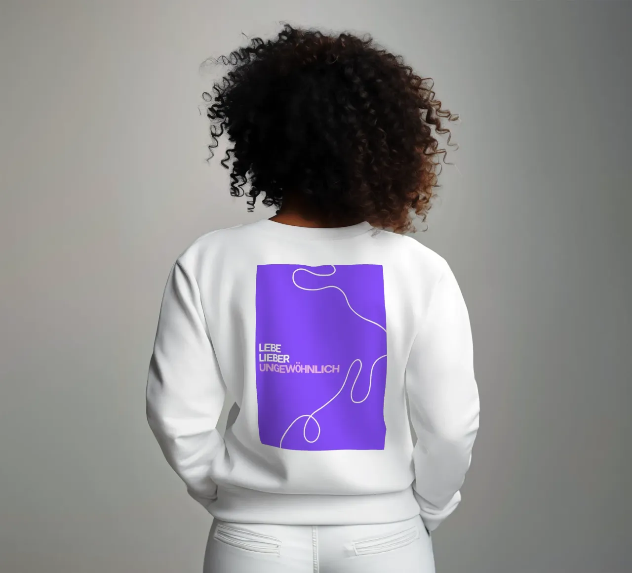 Lebe lieber ungewöhnlich felpa da Tabea Jule