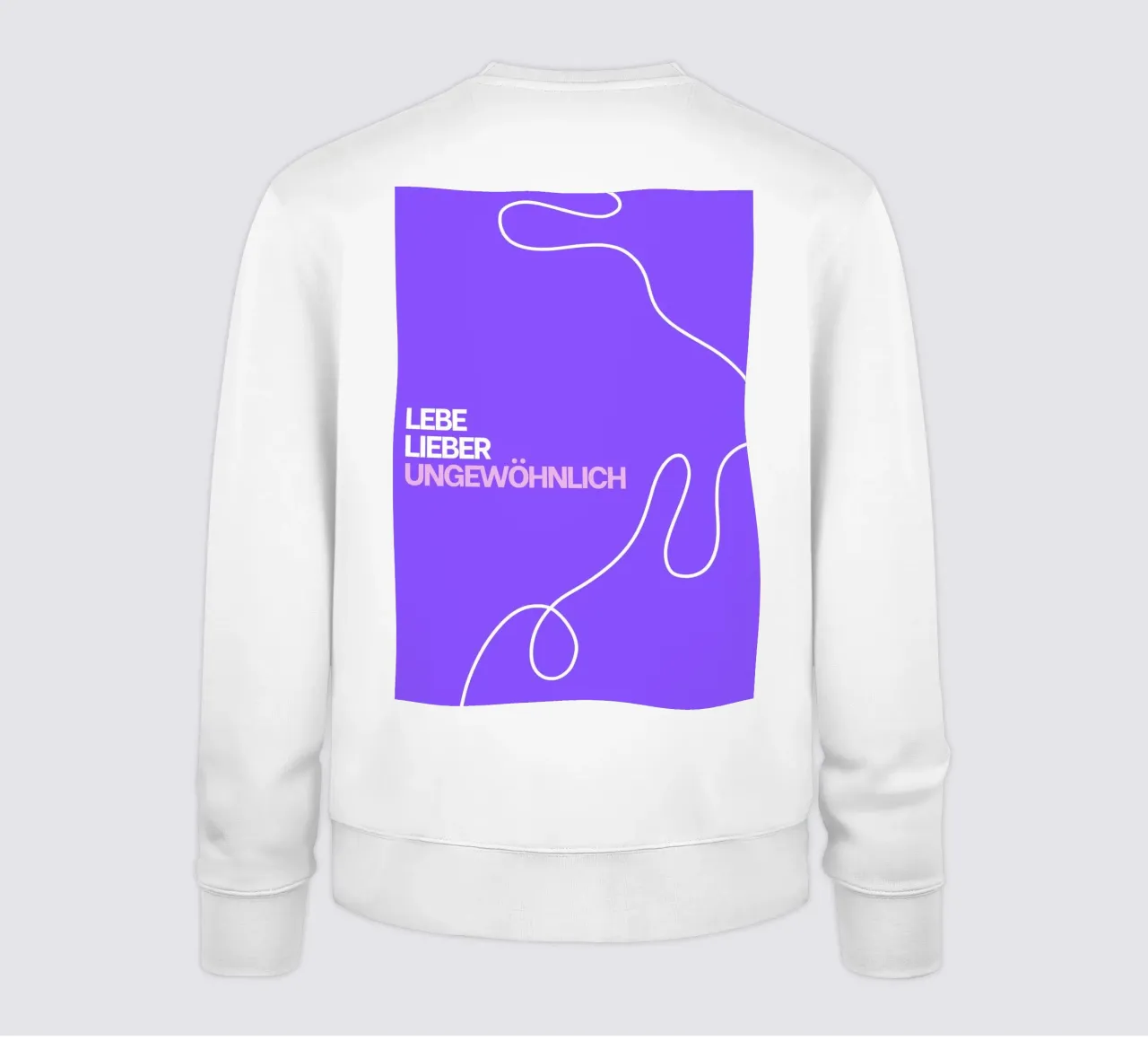 Lebe lieber ungewöhnlich felpa da Tabea Jule