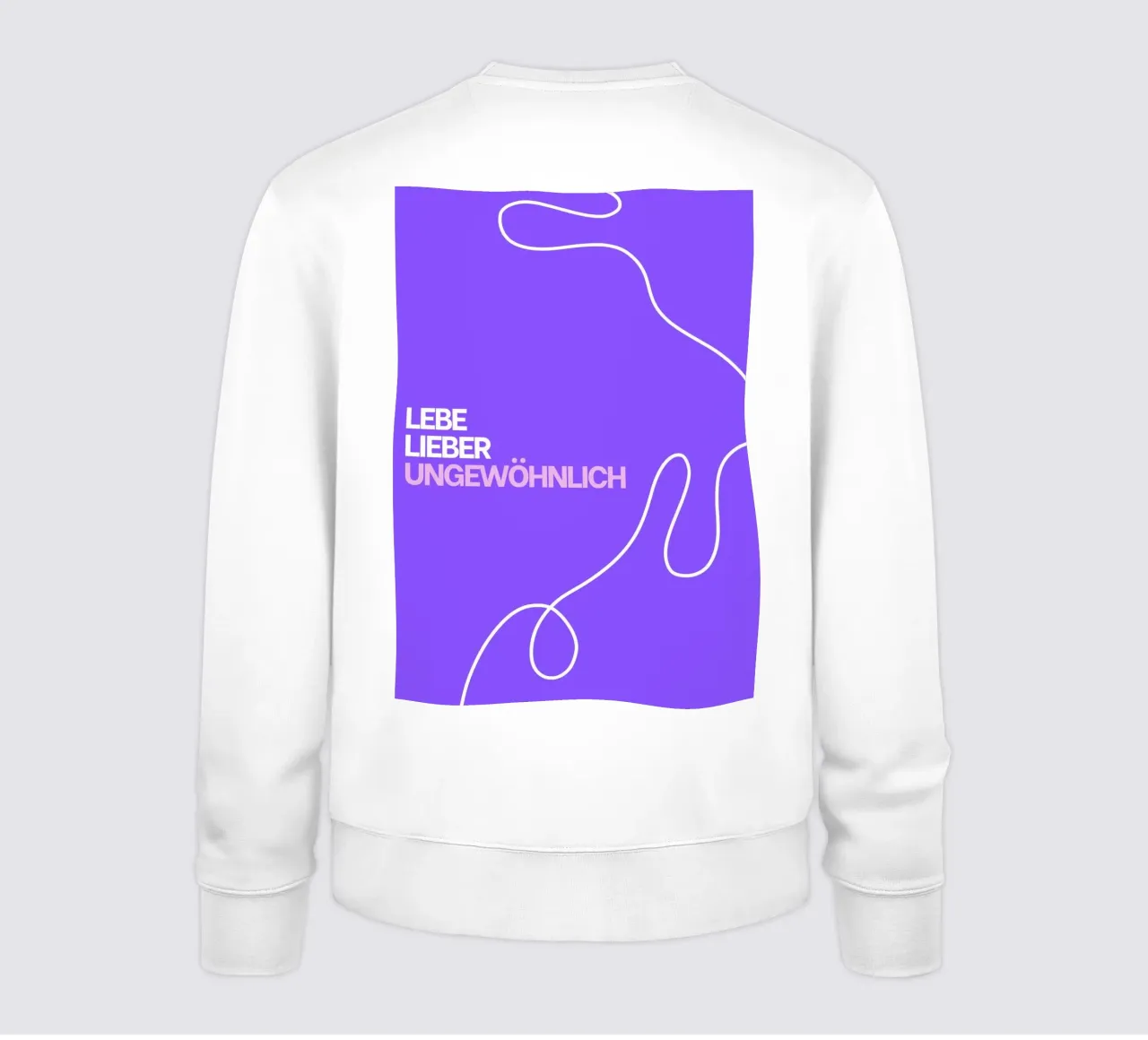 Lebe lieber ungewöhnlich felpa da Tabea Jule