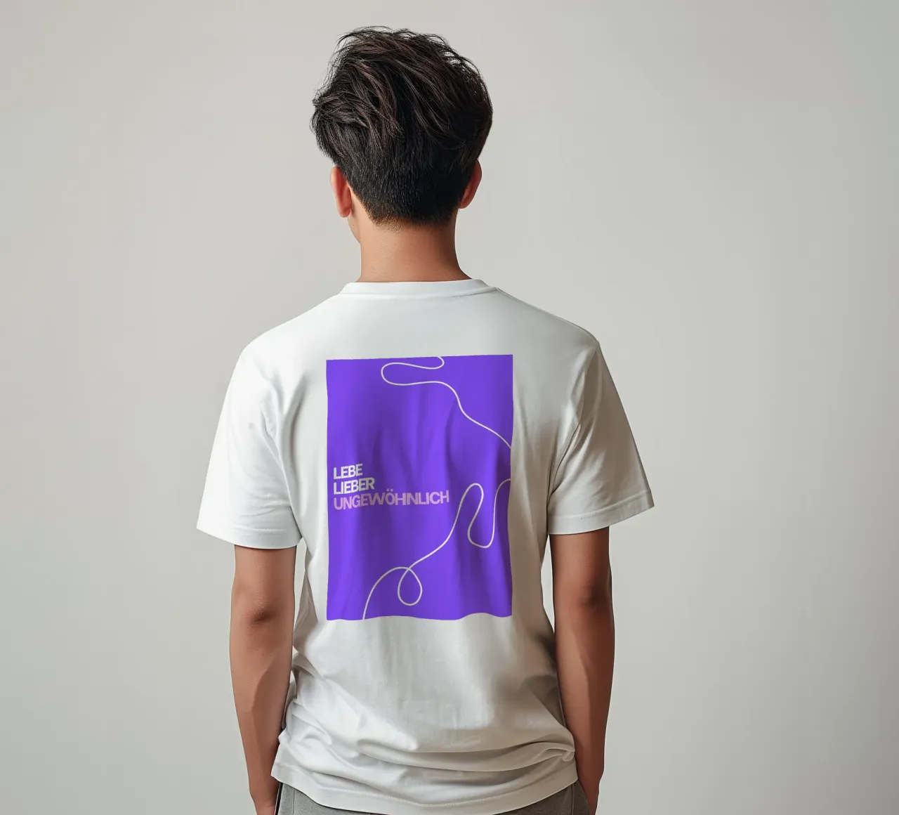 Lebe lieber ungewöhnlich t-shirt da Tabea Jule