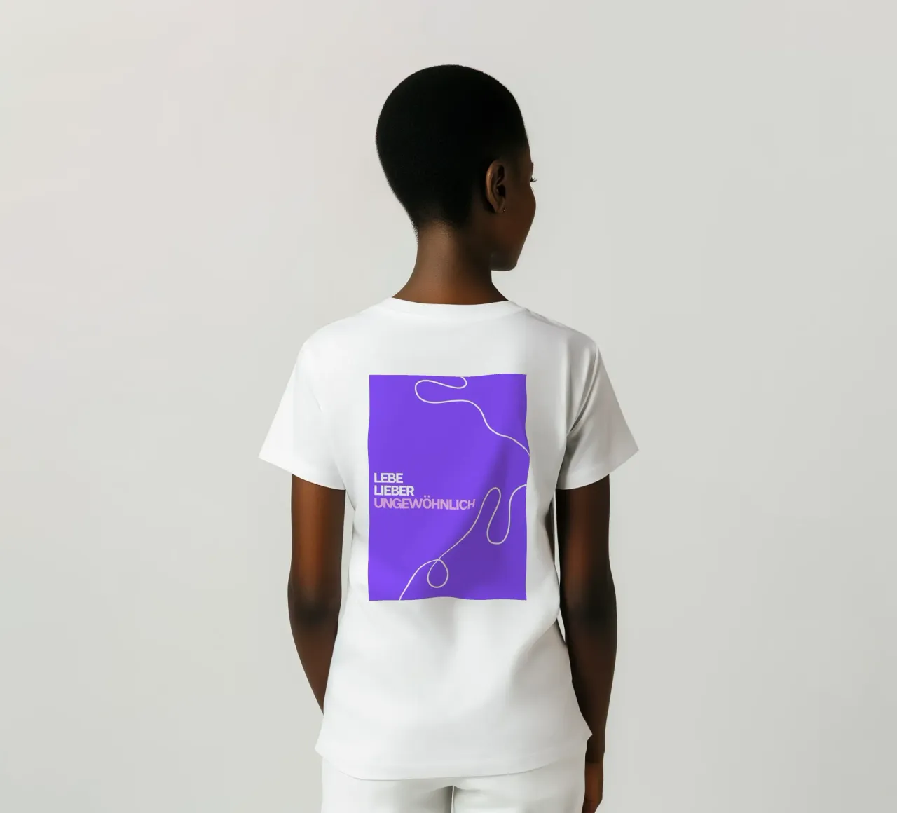 Lebe lieber ungewöhnlich t-shirt da Tabea Jule