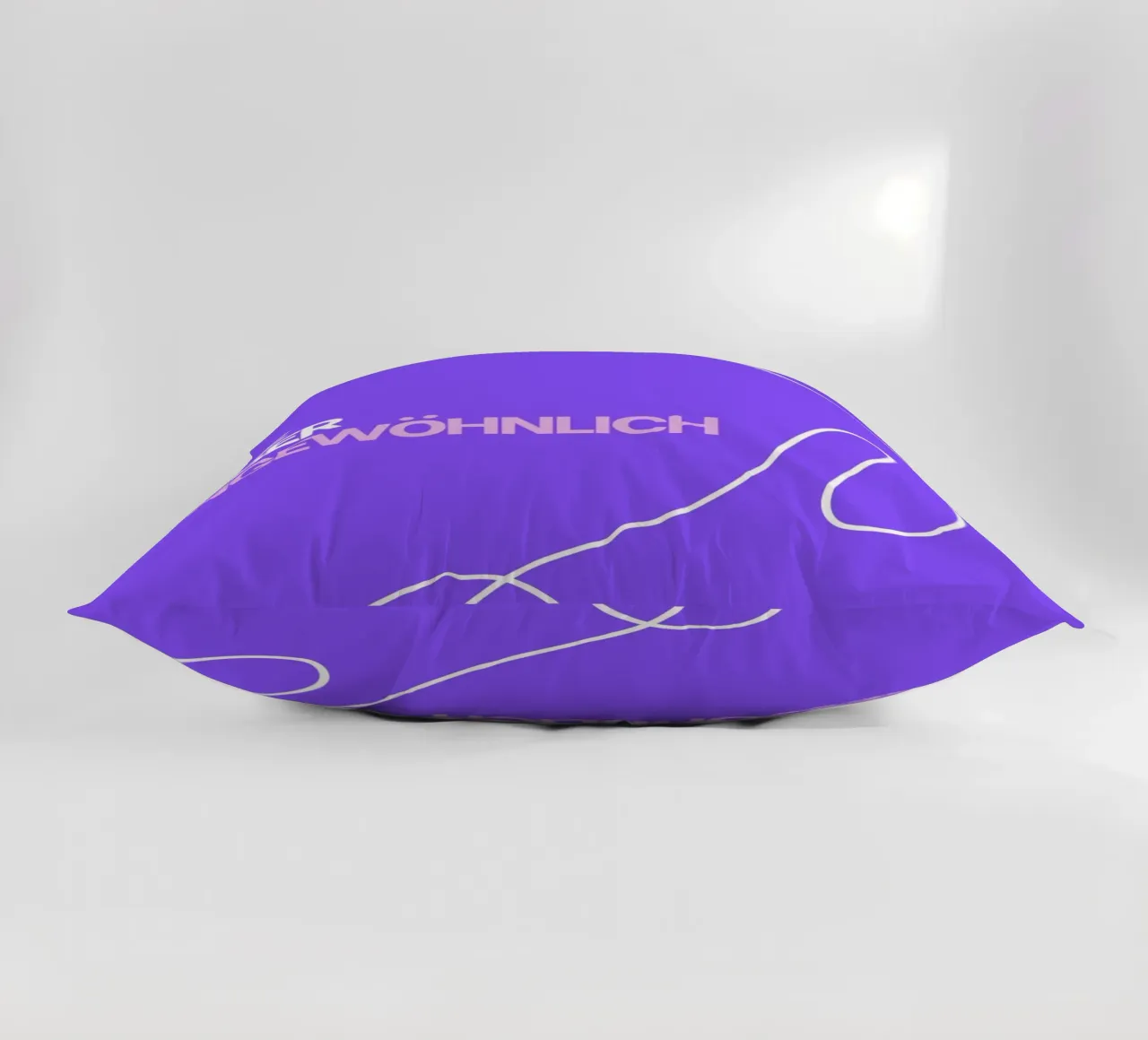 Lebe lieber ungewöhnlich cuscino da Tabea Jule