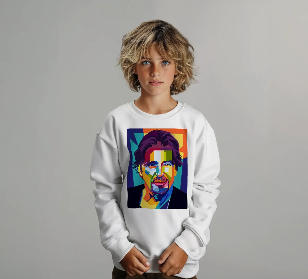 Al Pacino Style WPAP felpa bambino da KP Artwork