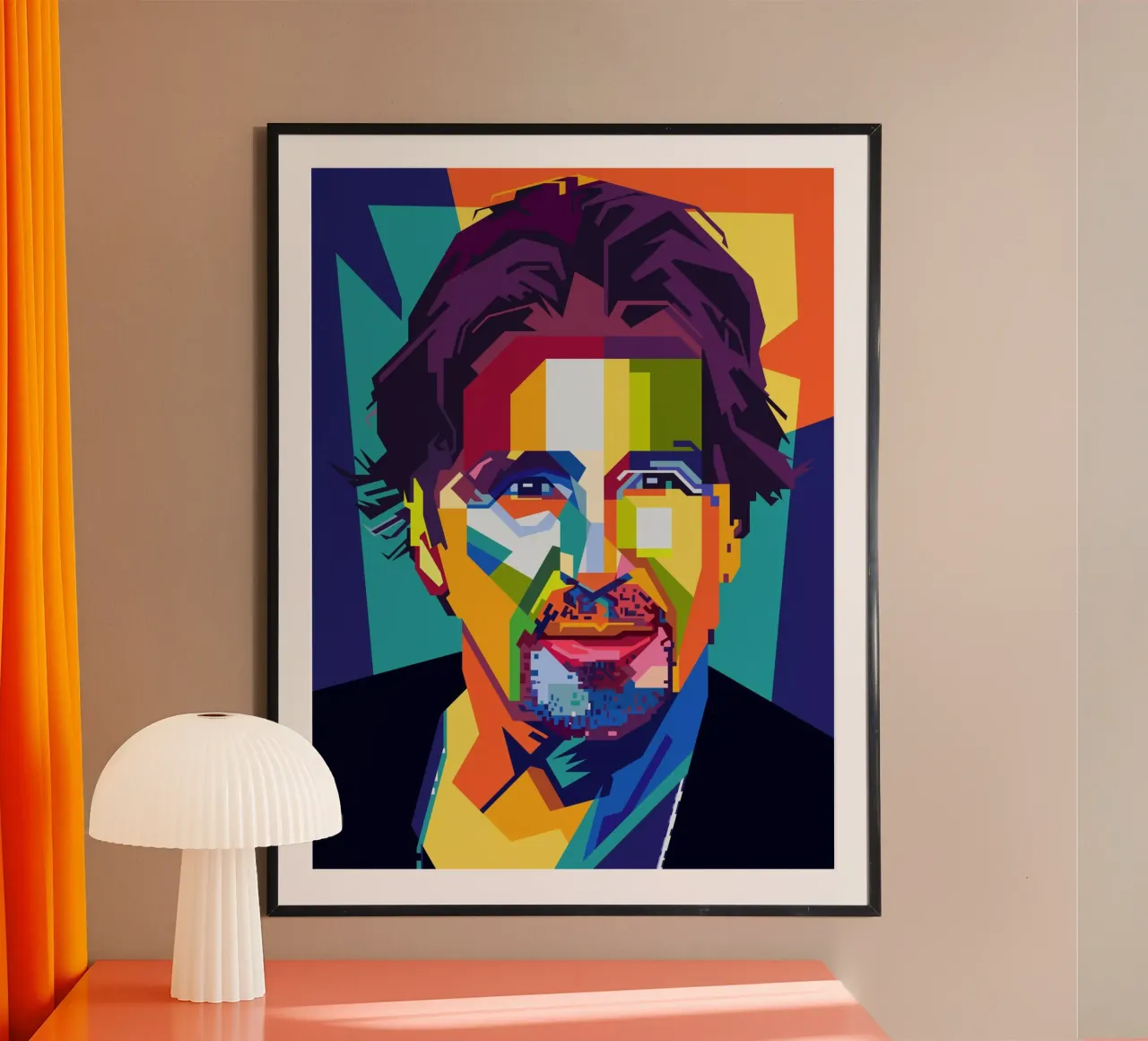 Al Pacino Style WPAP carta hahnemühle da KP Artwork