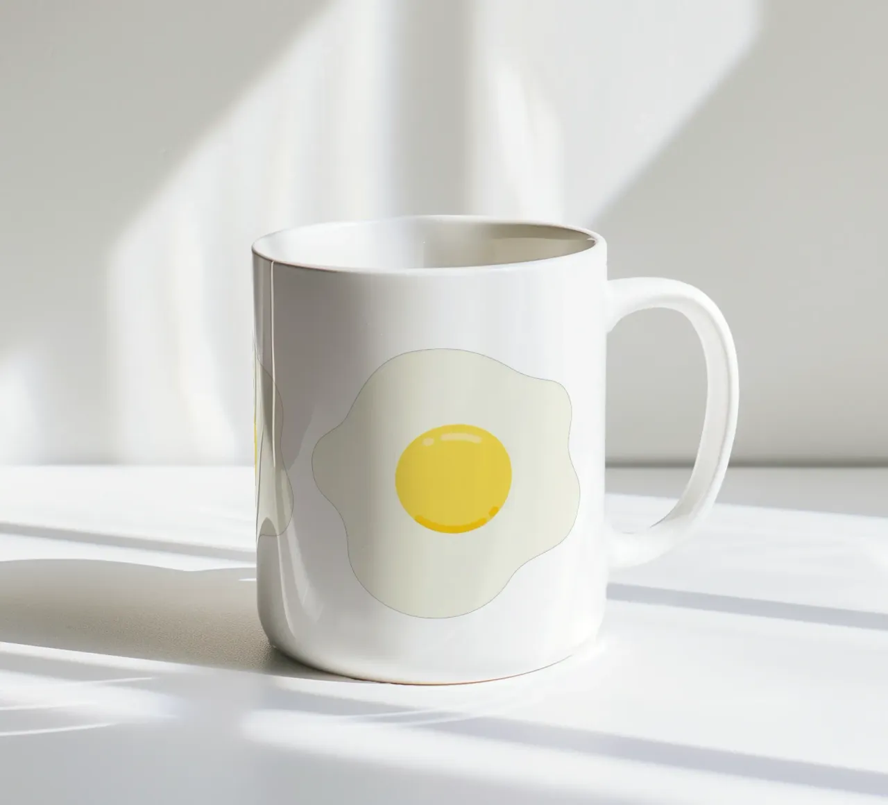 Sunny Side Up tazza in ceramica da Lidia Blomgren