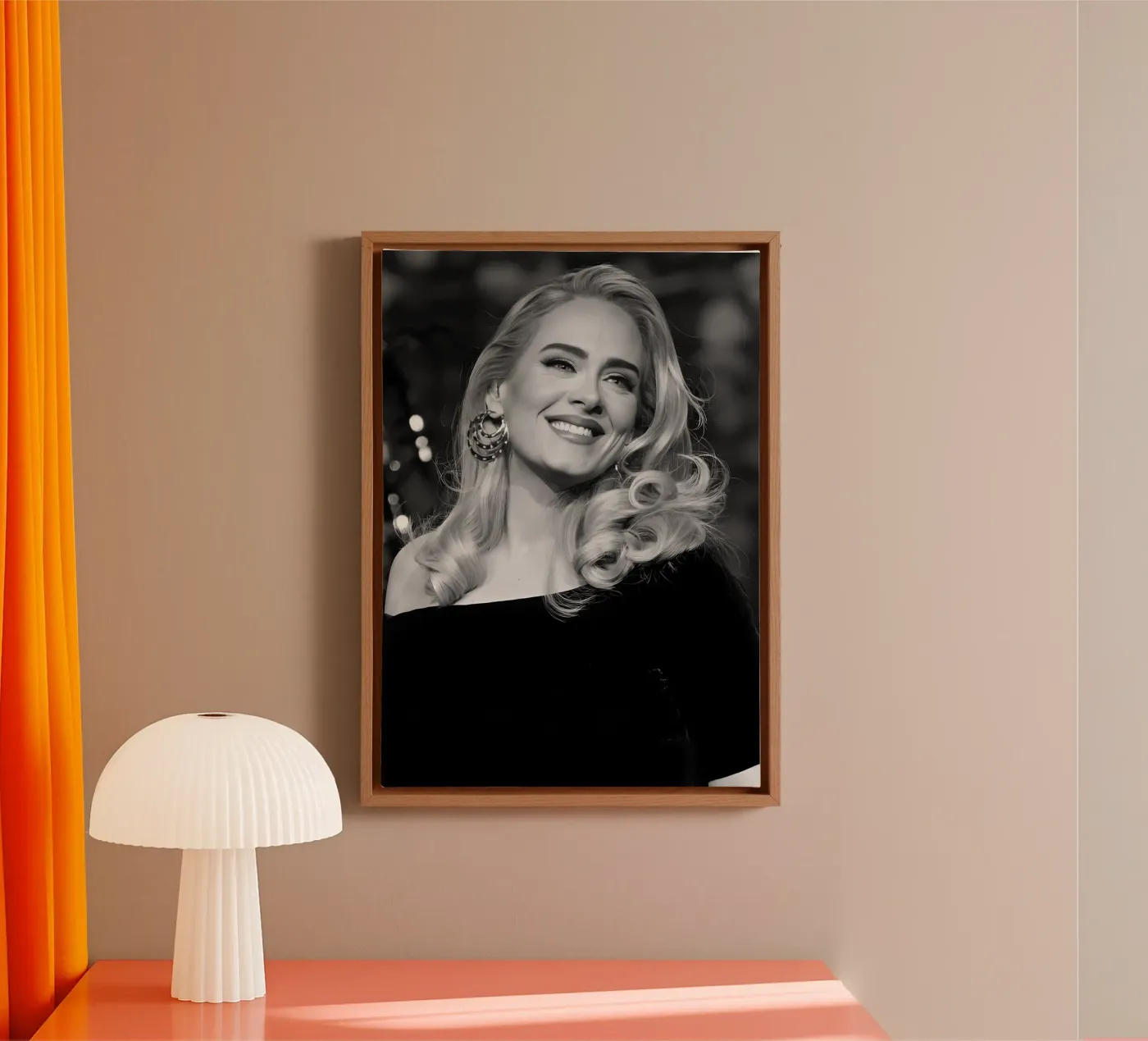 Adele Leinwand von Music Vibes