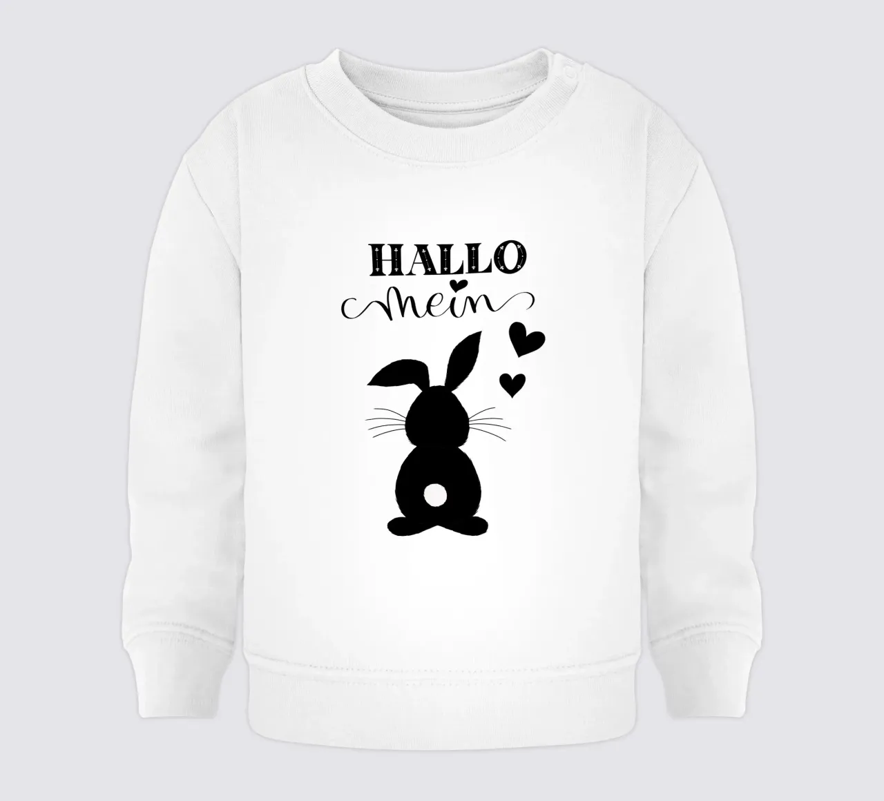 Ciao mio coniglietto. Non solo carino a Pasqua. felpa neonato da CalliLetters