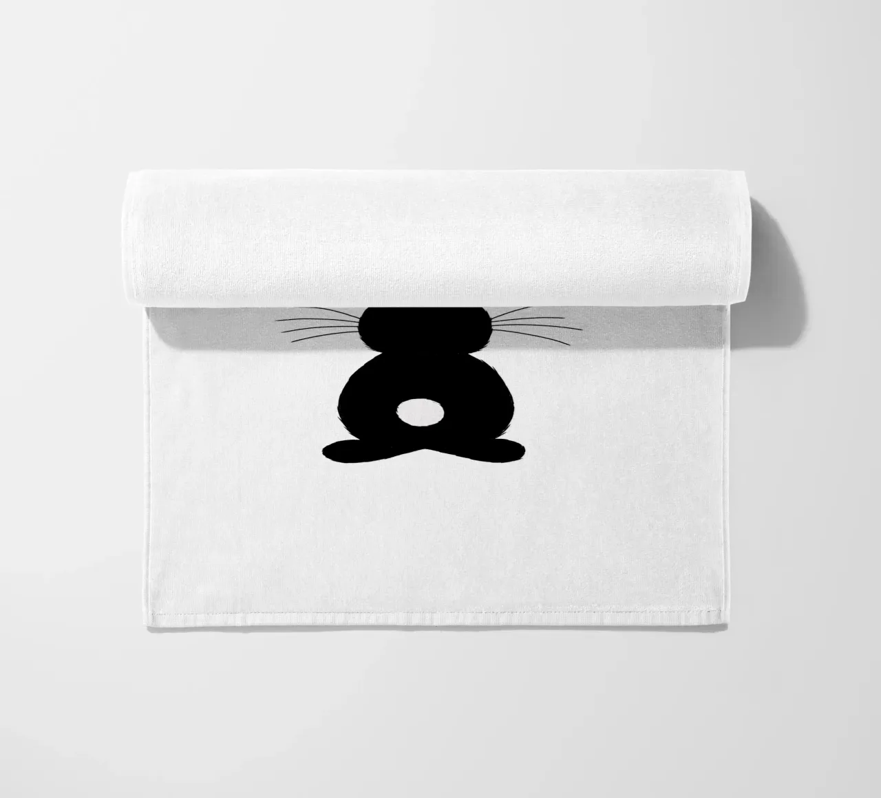 Hello my bunny. Not only cute at Easter. beach towel by CalliLetters