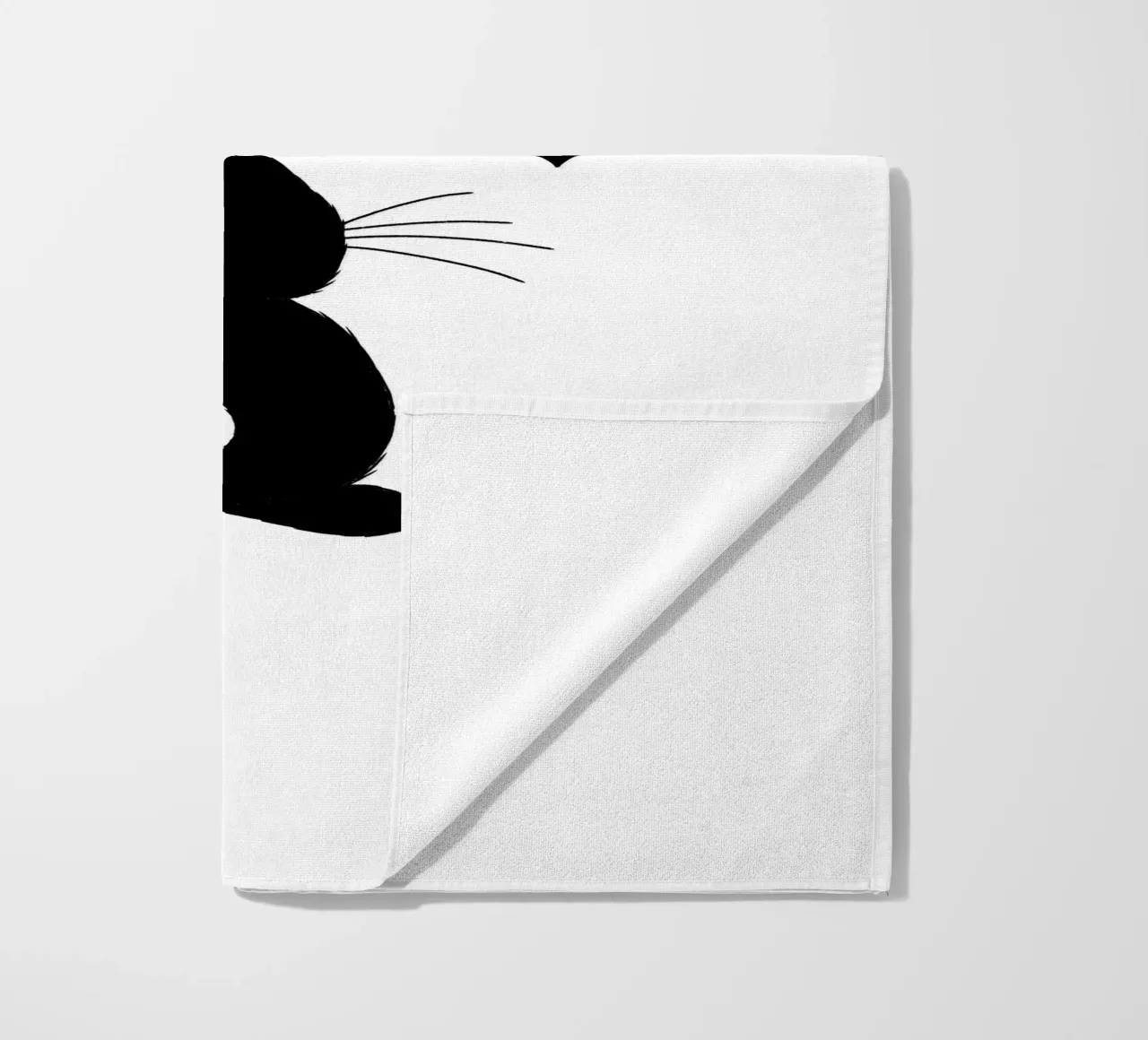Hello my bunny. Not only cute at Easter. beach towel by CalliLetters