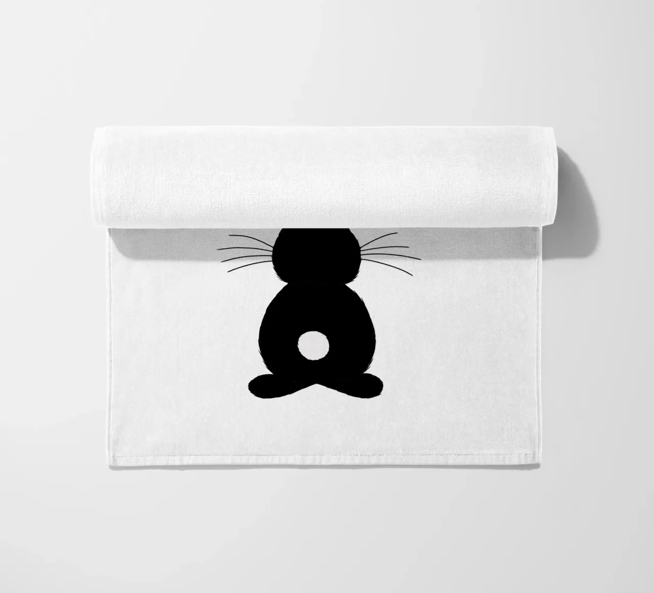 Hello my bunny. Not only cute at Easter. beach towel by CalliLetters