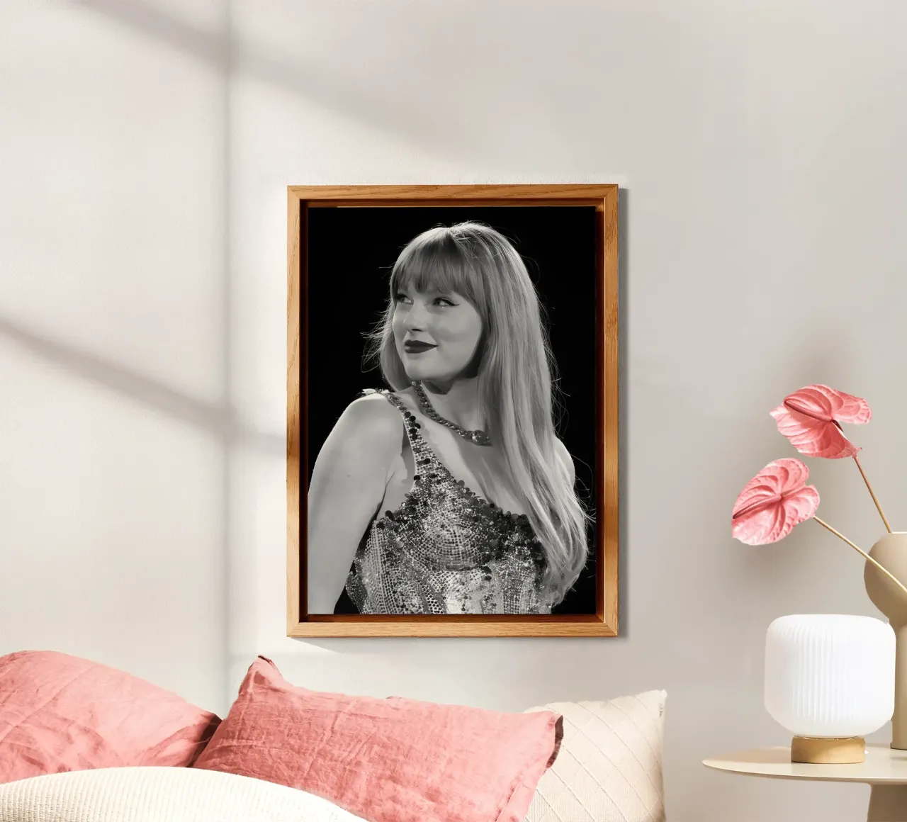 Taylor Swift alluminio dibond da Music Vibes