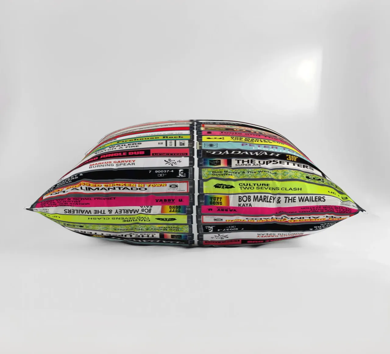 Reggae Musik Druck Kissen von MrMustardPrints