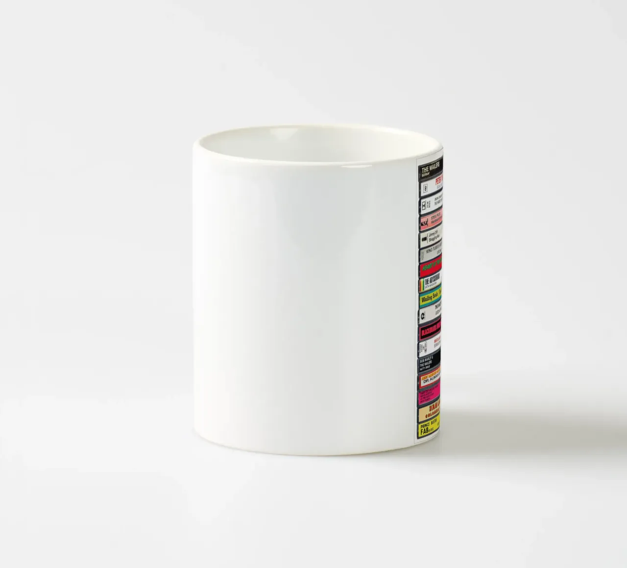 Reggae Musik Druck Keramik Tasse von MrMustardPrints