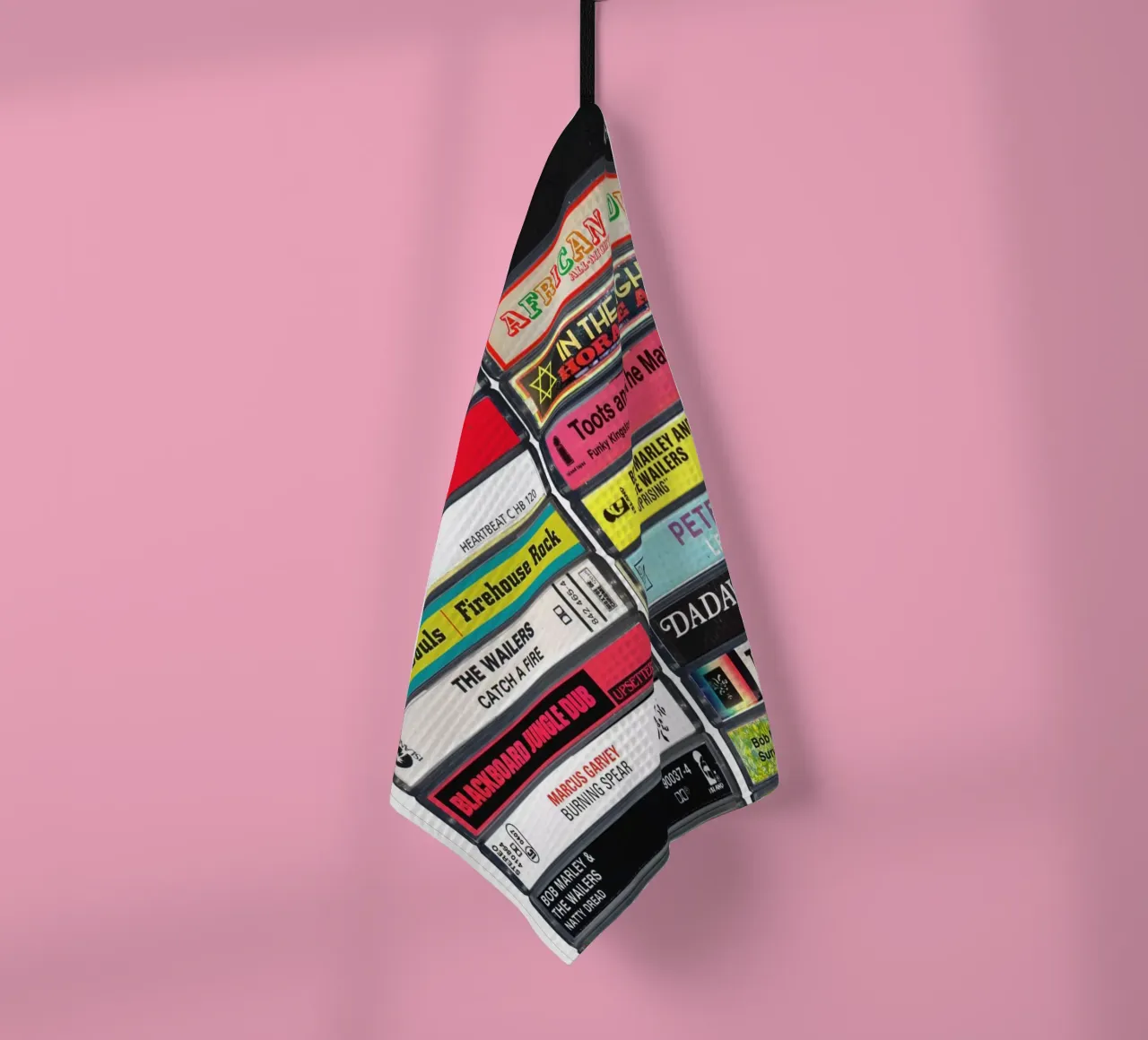 Reggae Music Print torchon de MrMustardPrints