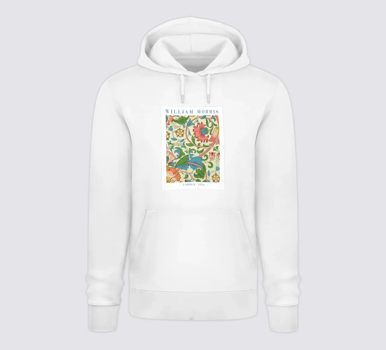 William Morris Lodden Pattern felpa con cappuccio da Vintage Posters