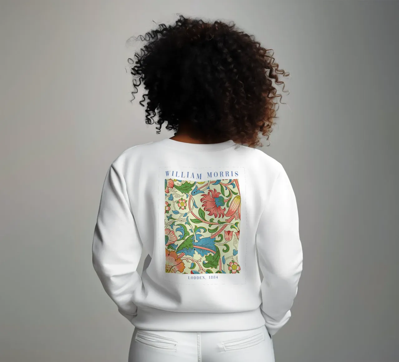William Morris Lodden Pattern felpa da Vintage Posters
