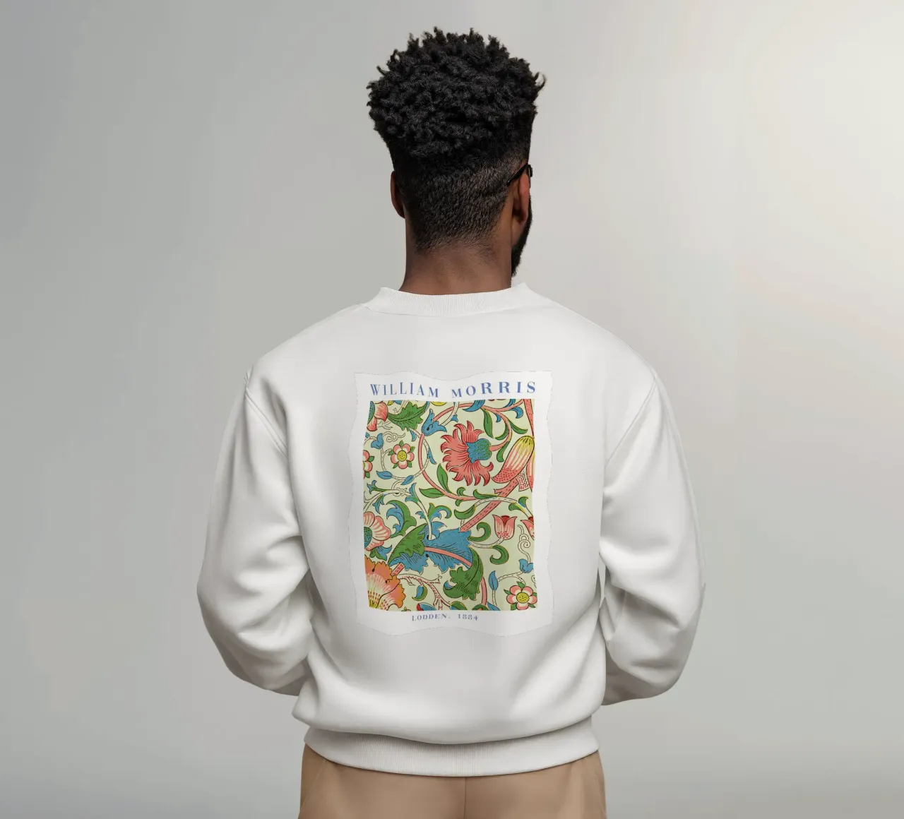 William Morris Lodden Pattern felpa da Vintage Posters