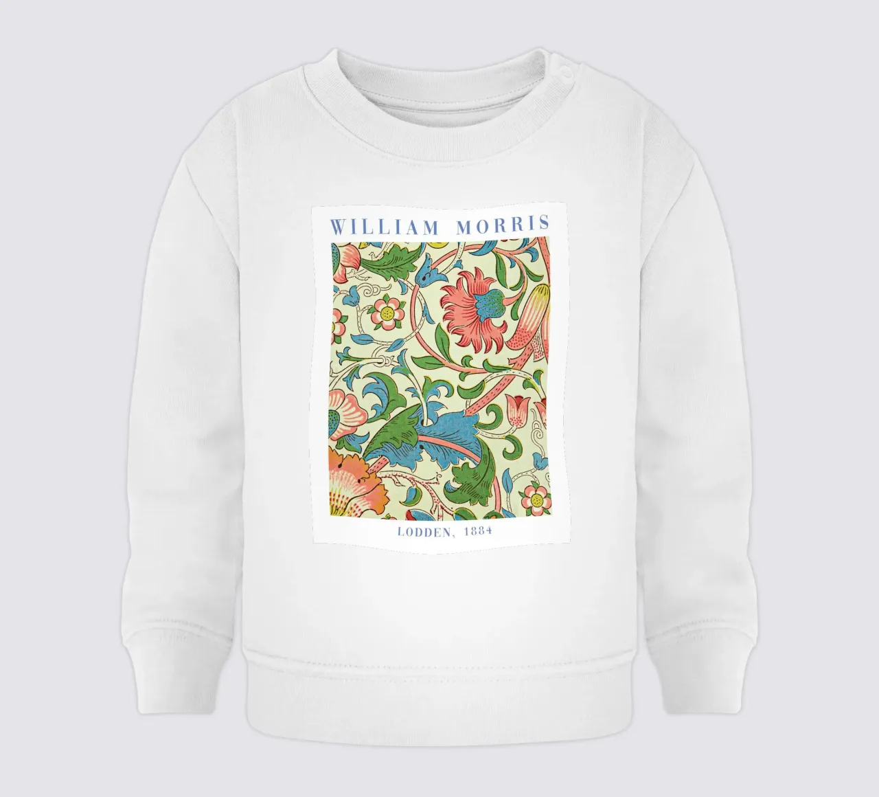 William Morris Lodden Pattern felpa neonato da Vintage Posters
