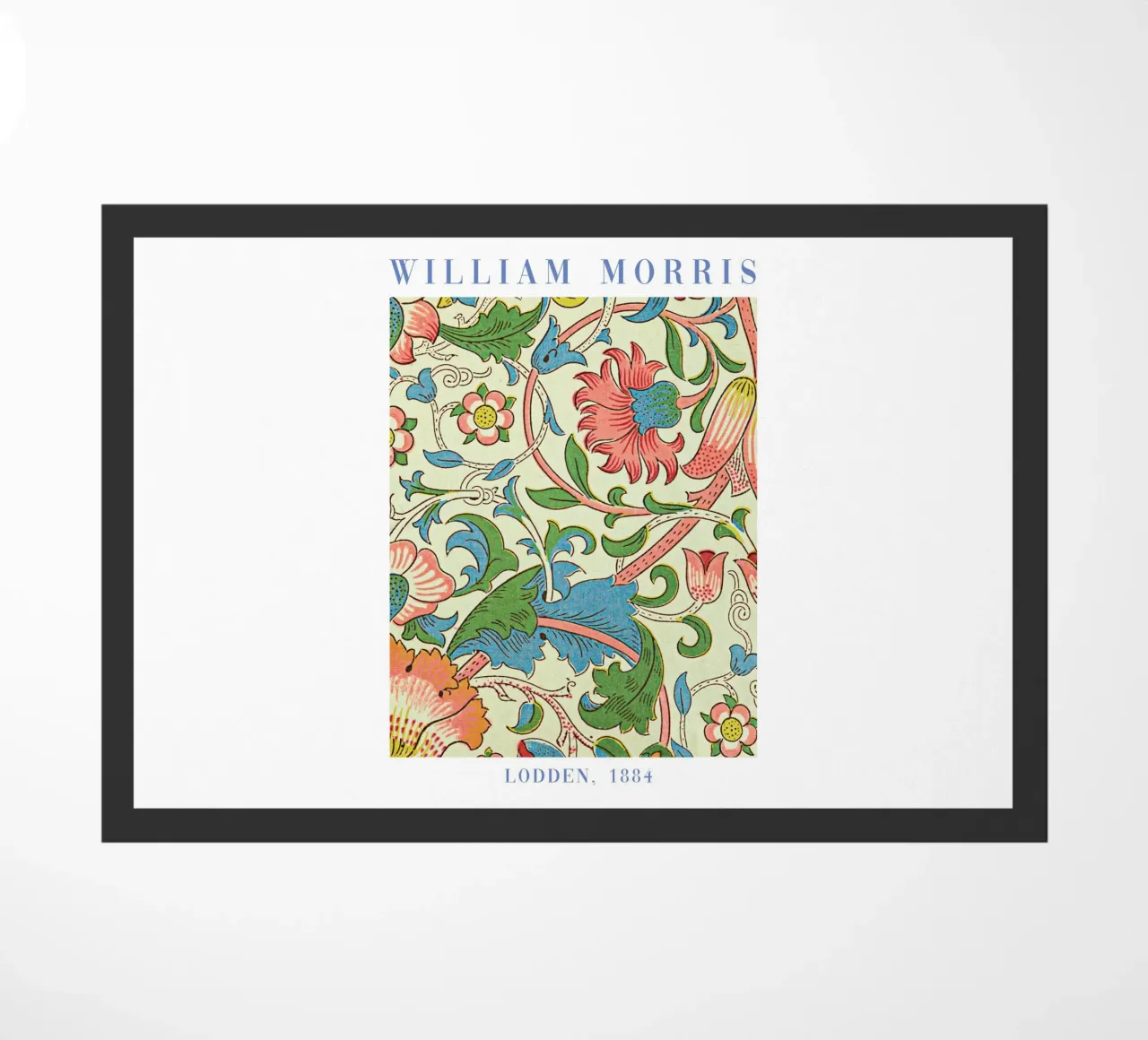 William Morris Lodden Pattern zerbino da Vintage Posters
