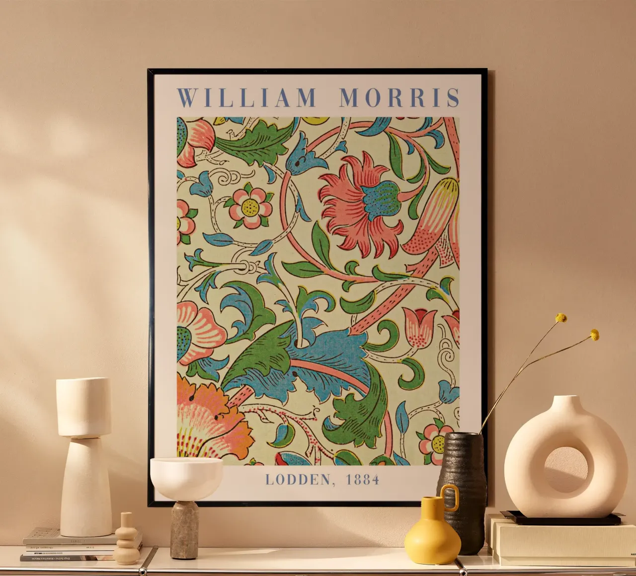 William Morris Lodden Pattern poster da Vintage Posters