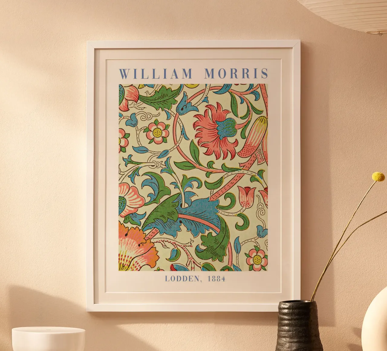 William Morris Lodden Pattern poster da Vintage Posters