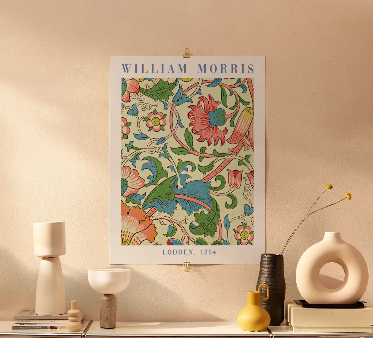 William Morris Lodden Pattern poster da Vintage Posters