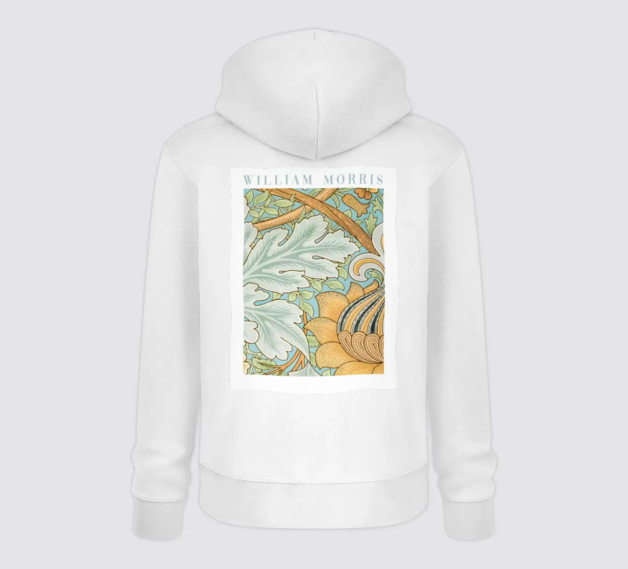 William Morris Design botanico felpa con cappuccio da Vintage Posters
