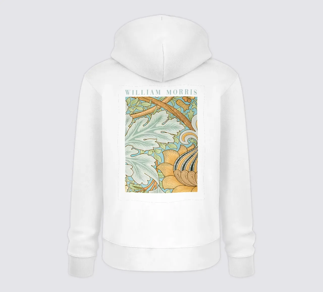 William Morris Design botanico felpa con cappuccio da Vintage Posters